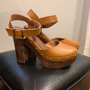 Merona Wood Heels